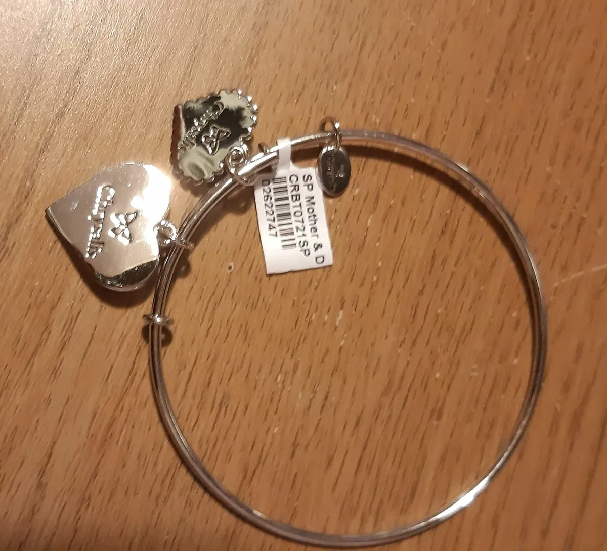 Silver-plated Chrysalis bracelet - NEW - Image 2