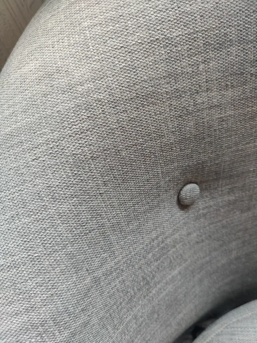 Two 2 seater grey sofas free to a good home. Needs - Image 3