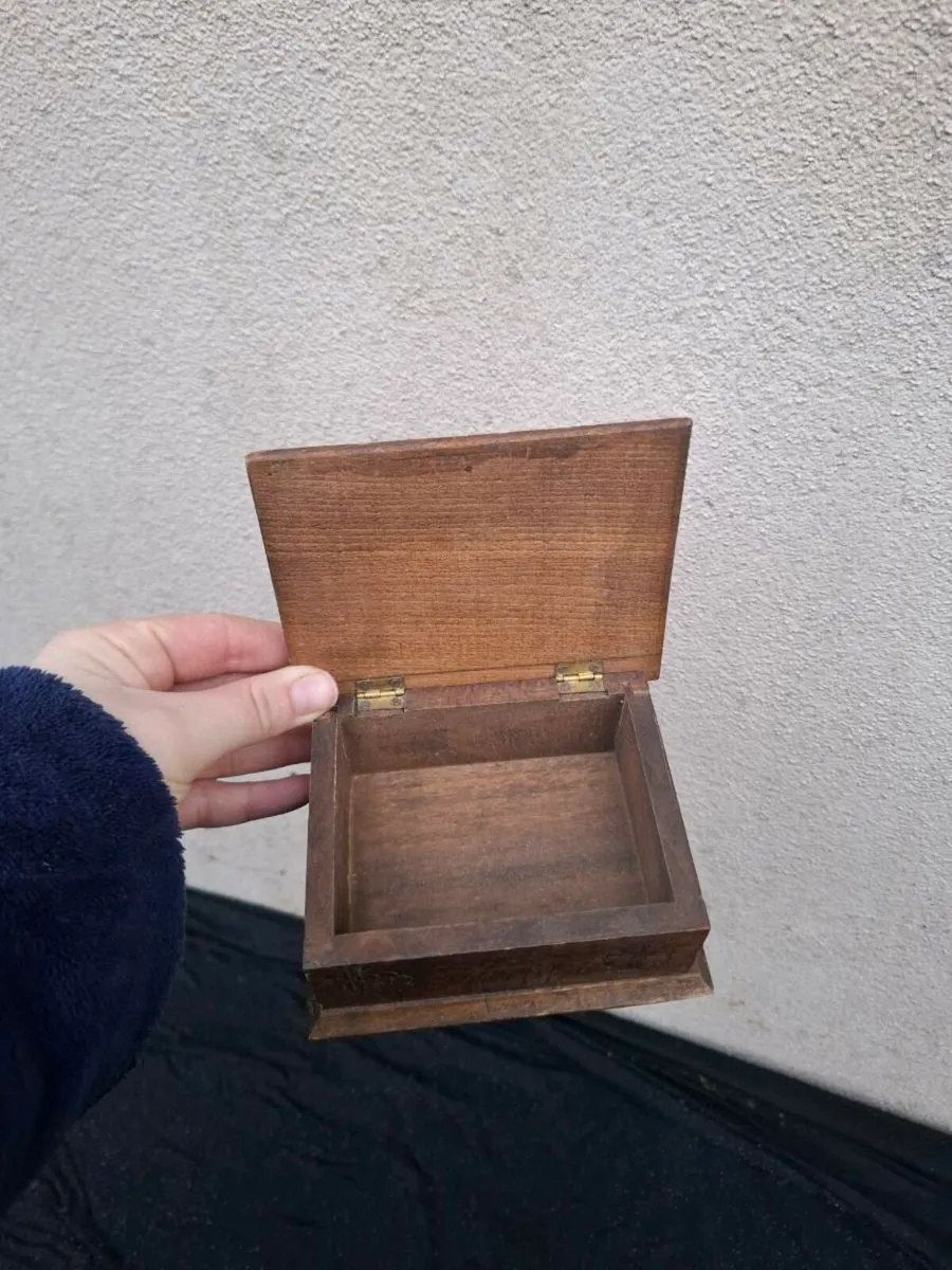 Wood small tabacco box - Image 2