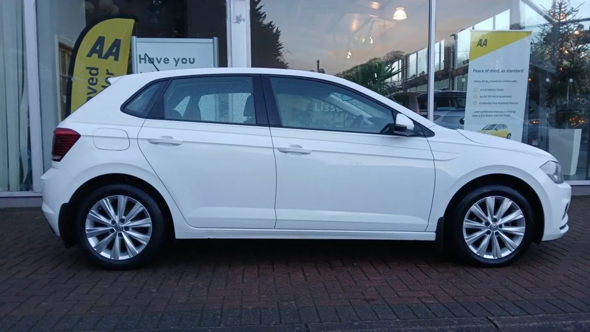 Volkswagen Polo 1.0 TSI 80HP Comfortline, White, 4 - Image 3