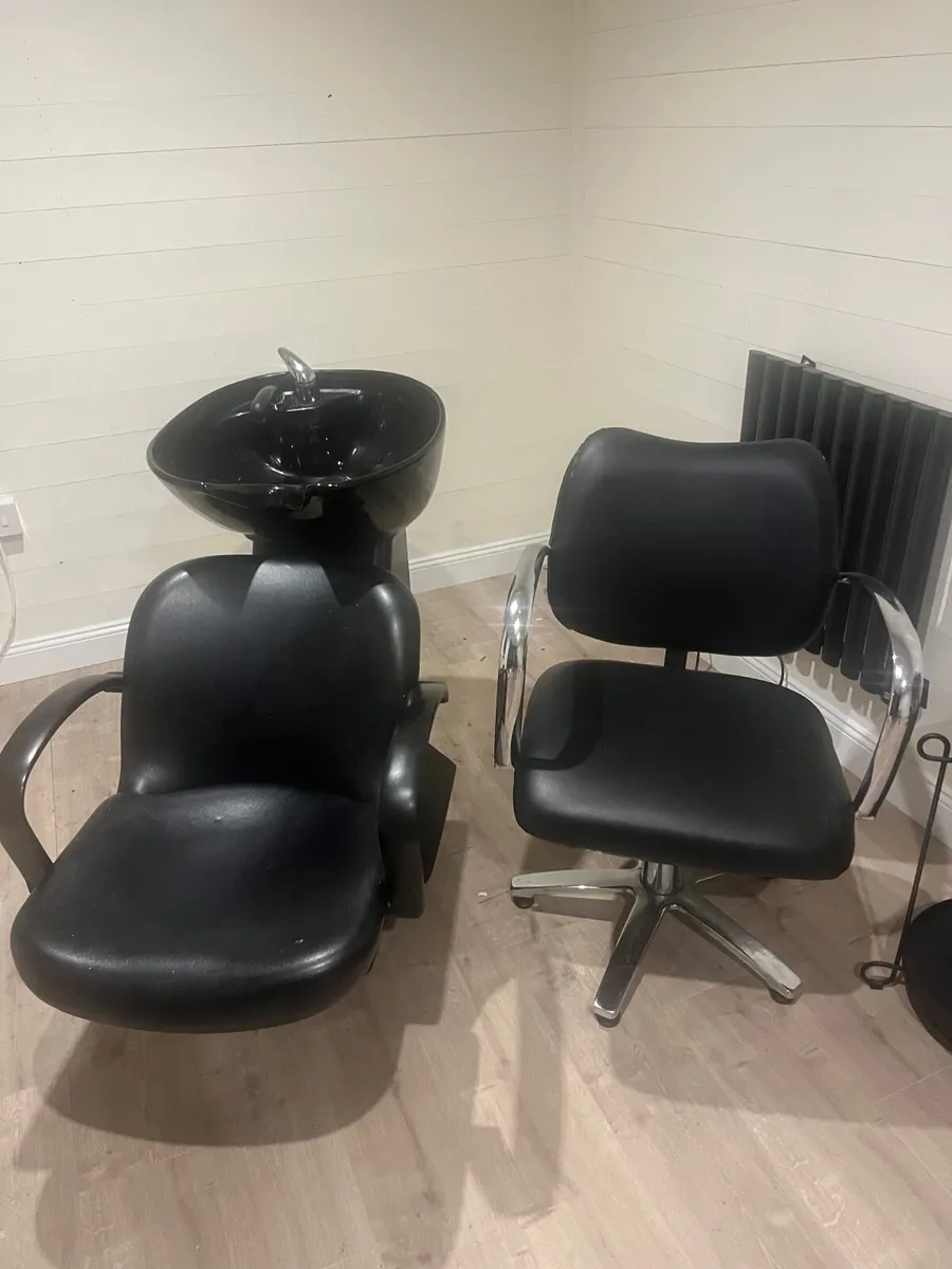 Free! Salon basin and chair - Image 2