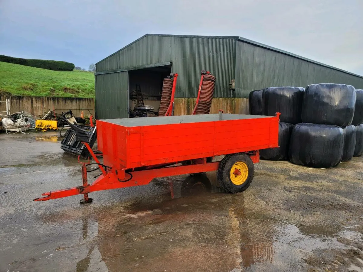 Vintage tipping trailer - Image 3