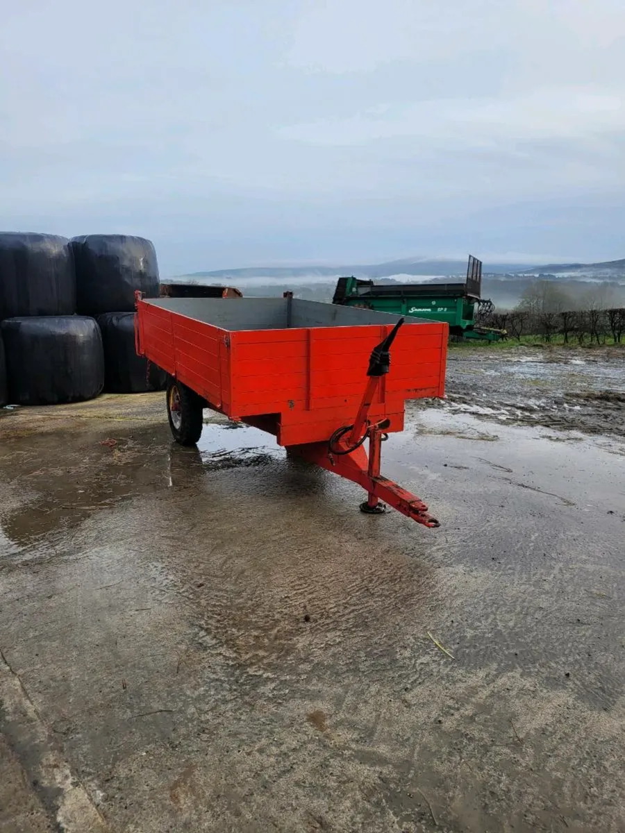 Vintage tipping trailer - Image 4