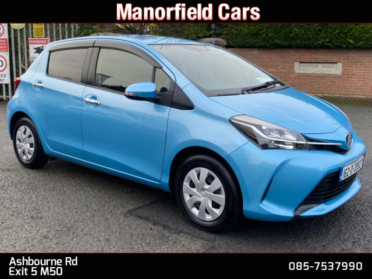 2016 162 Toyota Vitz Automatic 1.3 Petrol 5dr - Image 1