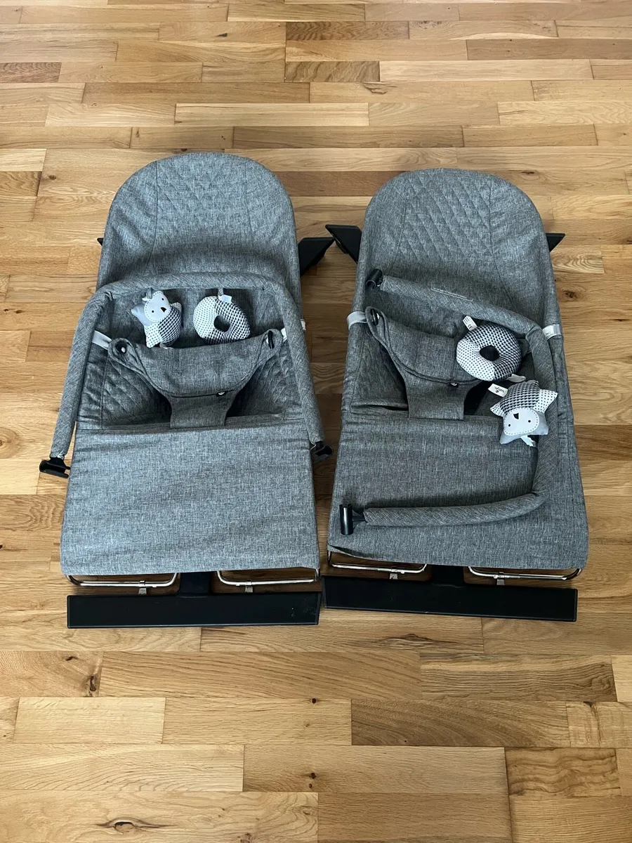 2 x baby bouncer - Image 3