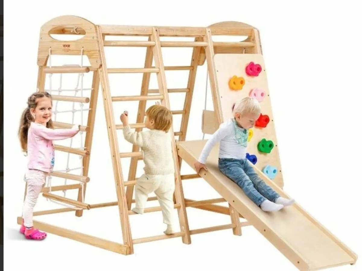 Jungle gym wooden Toddler Indoor Playground, 109 x - Image 1