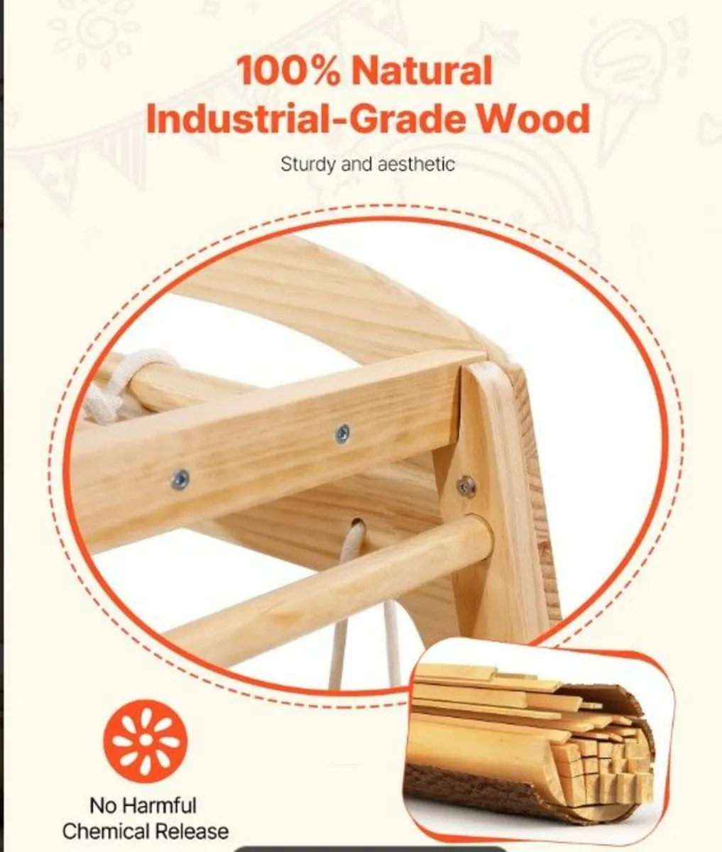 Jungle gym wooden Toddler Indoor Playground, 109 x - Image 3