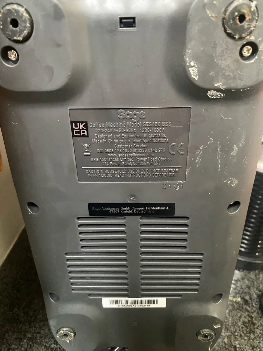 Sage coffee machine - Image 3