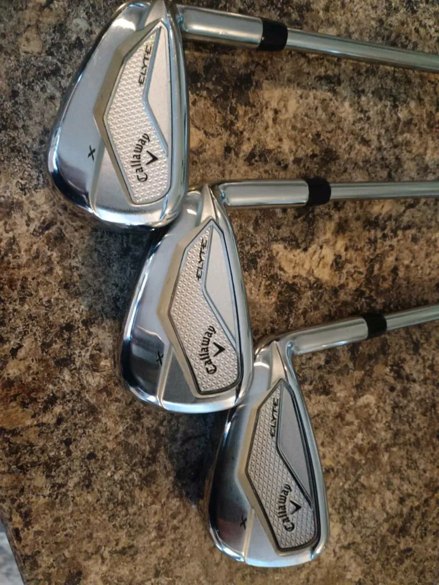 Callaway Elyte X Irons. 4-PW. As New. - Image 4