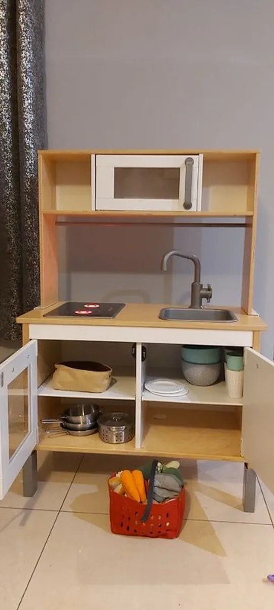 Wooden IKEA Play Kitchen - Image 3