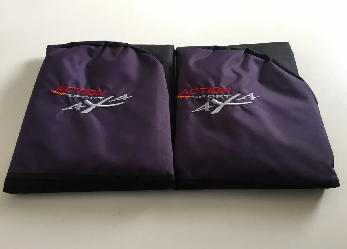 ACTION SPORT 4×4 HEAVY DUTY SEAT COVERS – PURPLE - Image 1