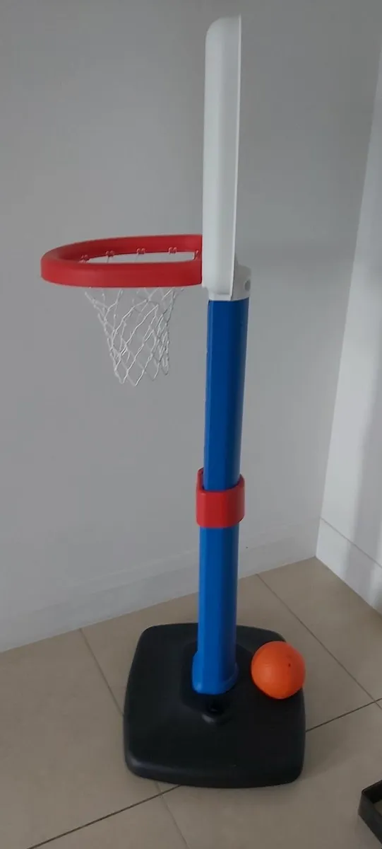 Basketball hoop with ball - for kids from Little T - Image 2