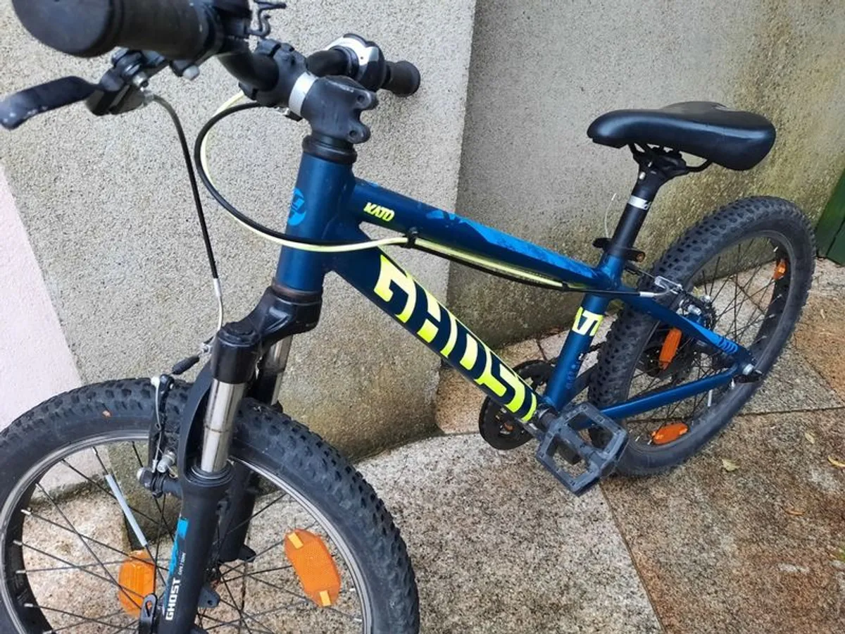 Ghost Kato 20" Mountain Bike 8 Speed Shimano  VGC Kids bike - Image 2