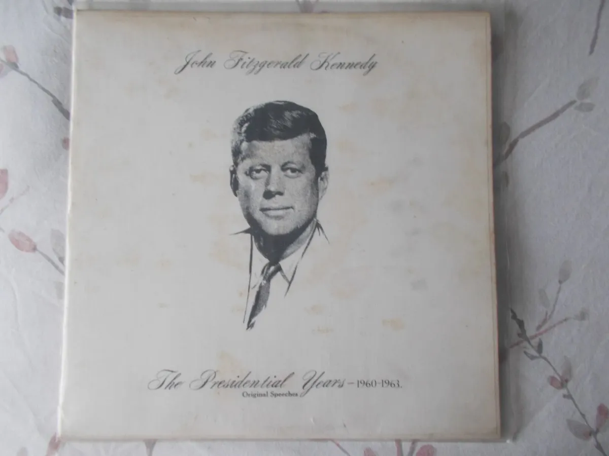 John Fitzgerald Kennedy Vinyl LP Records - Image 1