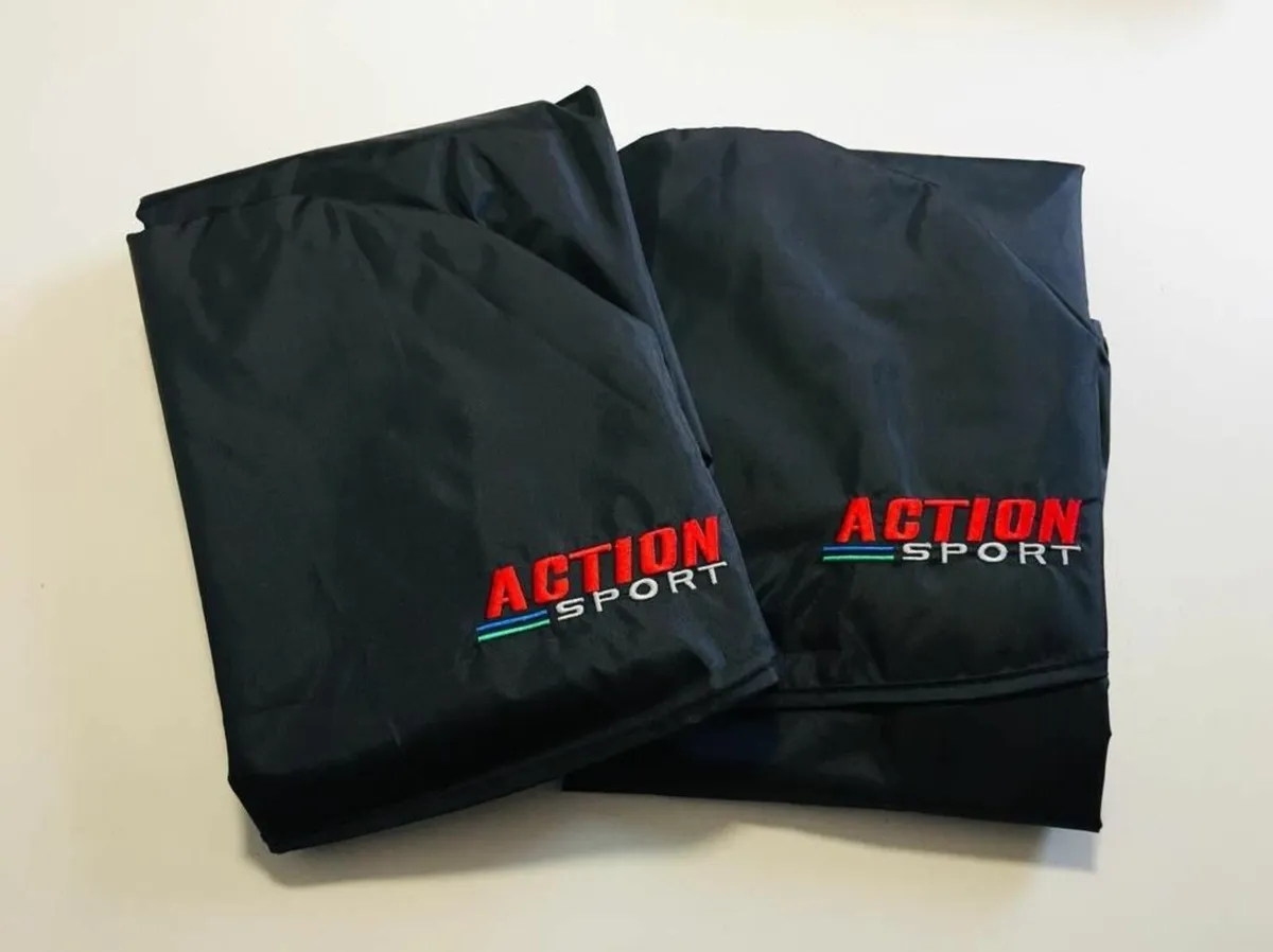 Action Sport Waterproof Seat Covers Black - Image 1