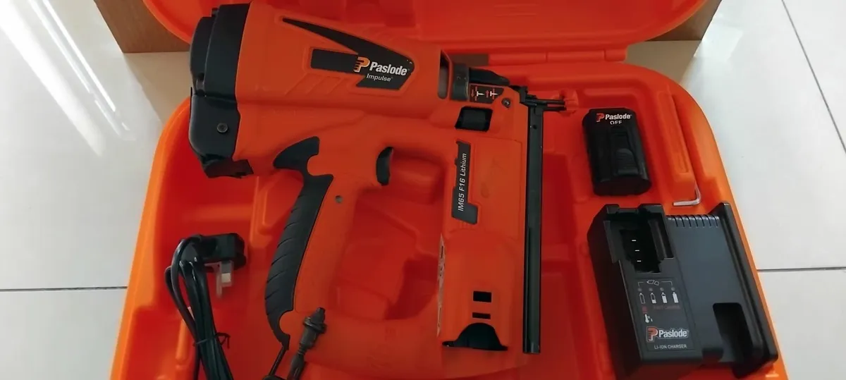 Paslode im65 F16 2nd fix Nail Gun "Fully Serviced" - Image 1