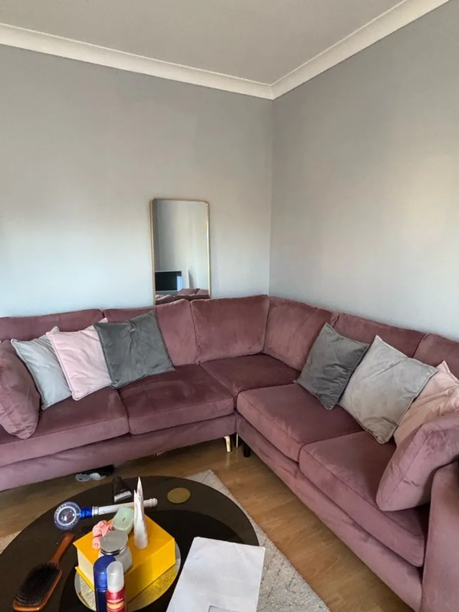 Sofa + cuddler sofa - Image 1