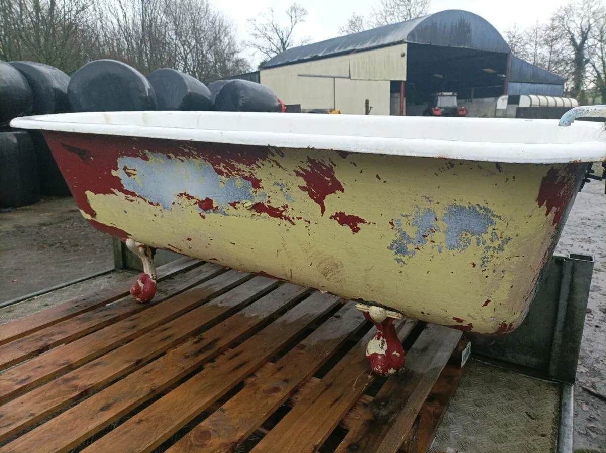 Cast iron bath claw legs - Image 1