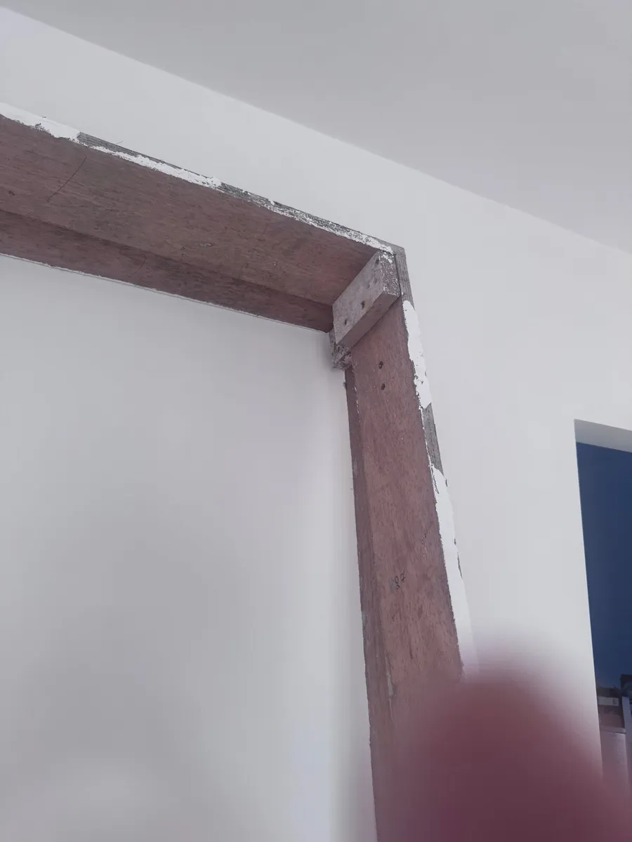Temporary Door frame for plastering - Image 1