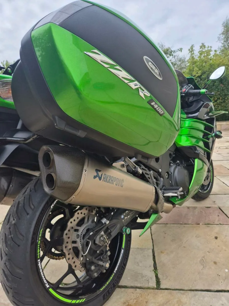 Kawasaki ZZR1400 pannier holders - Image 1