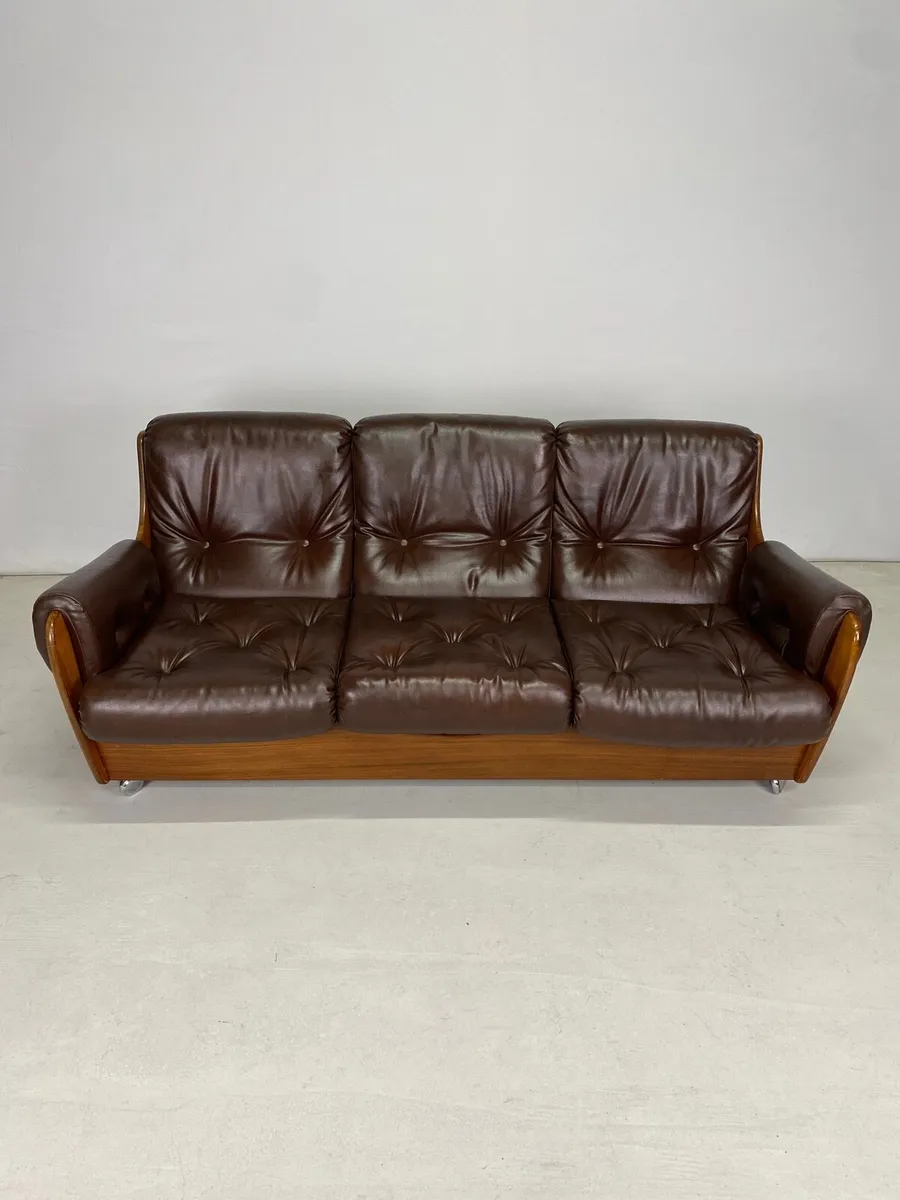 Mid Century G Plan 3 Piece Suite - Image 2