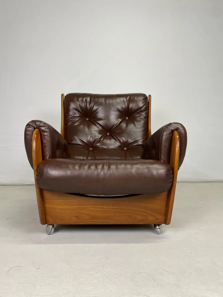 Mid Century G Plan 3 Piece Suite - Image 4