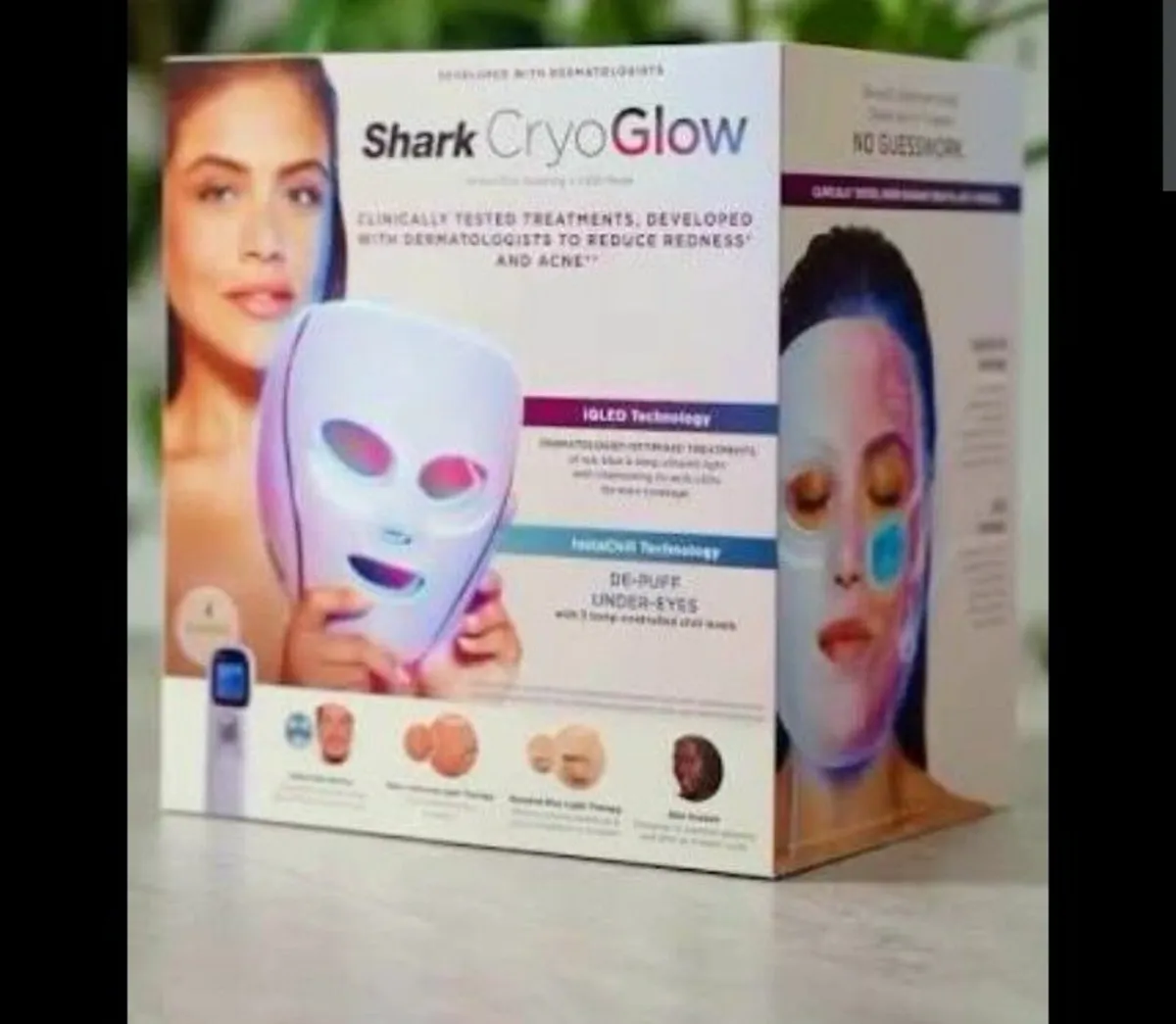 Shark CryoGlow LED Face Mask - Image 1