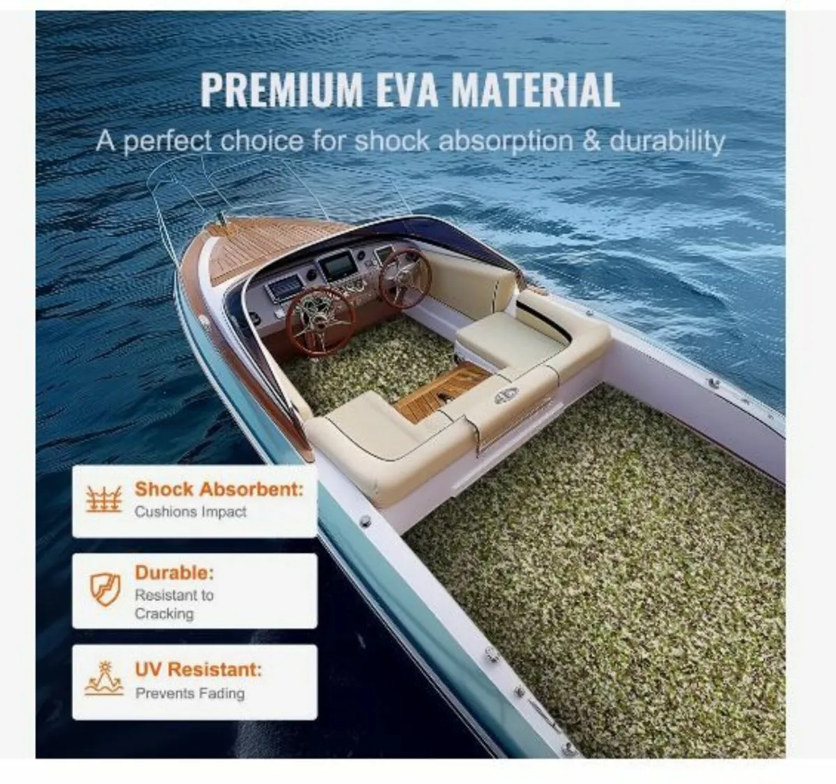 Boat Flooring, EVA Foam Boat Decking - Image 2