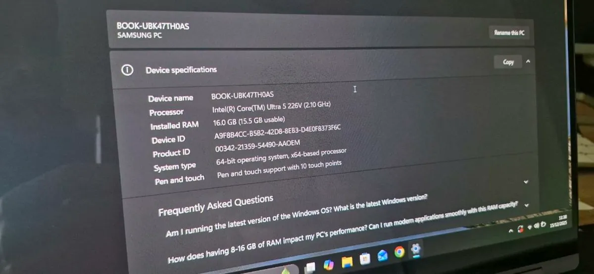 Samsung Galaxy Book5 360 Laptop - Image 3