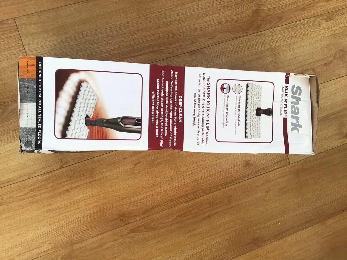 Brand new Shark klic n flip pocket floor mop - Image 3