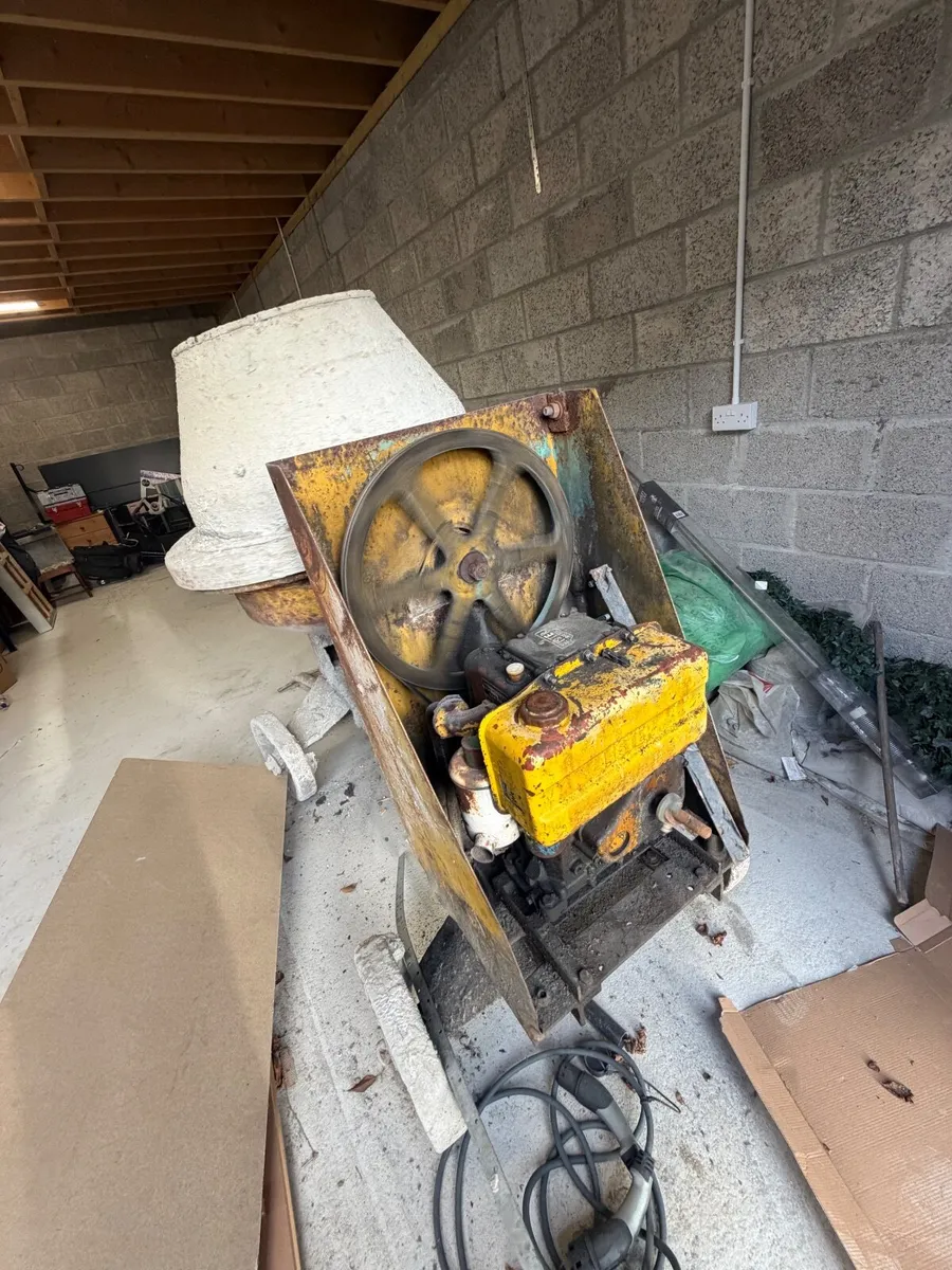 Lister Diesel Cement Mixer - Image 1