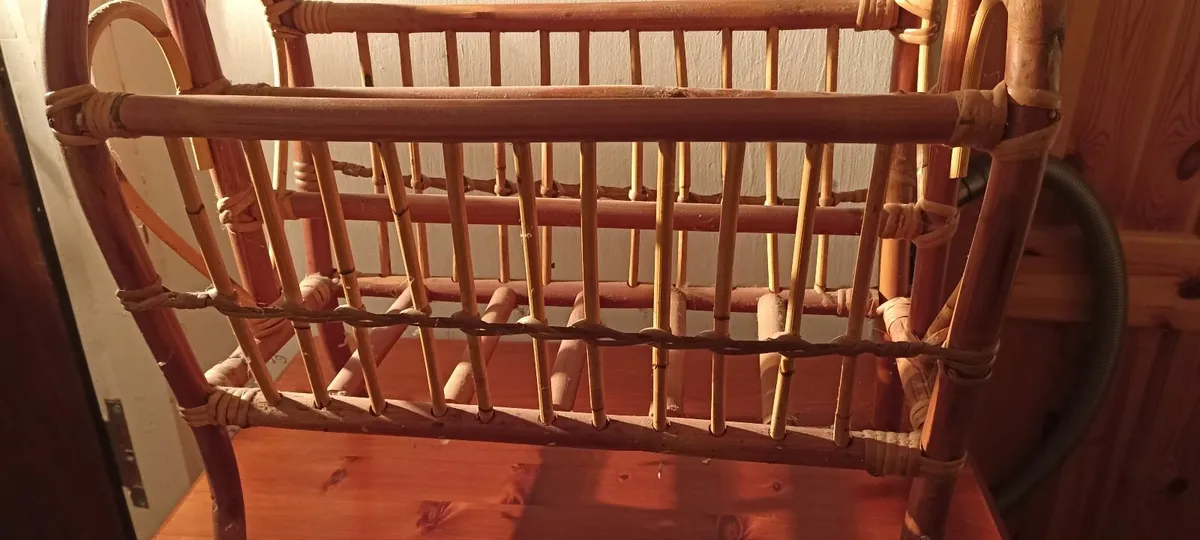 Cane Magazine Rack - Image 3