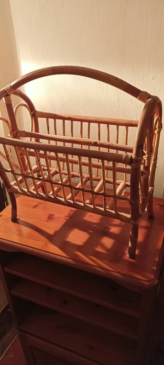 Cane Magazine Rack - Image 2
