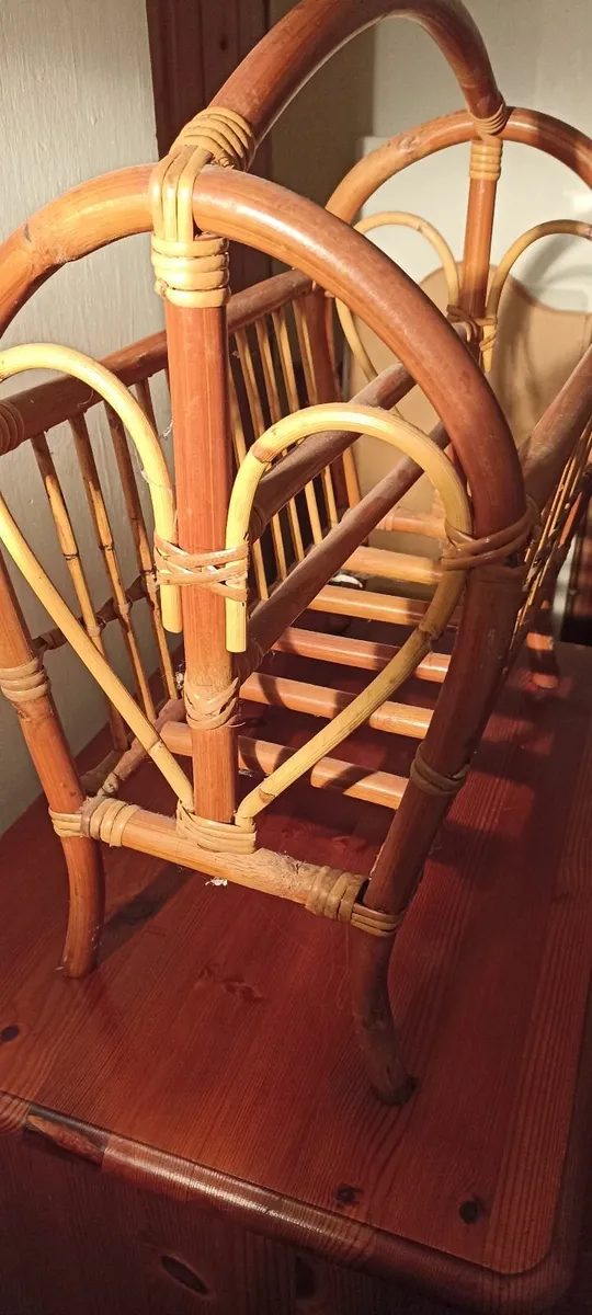 Cane Magazine Rack - Image 1