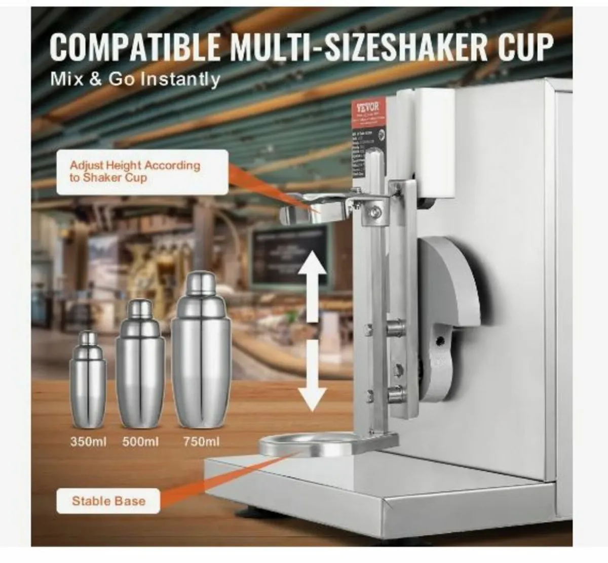 Milkshake Maker Machine, 120W - Image 2