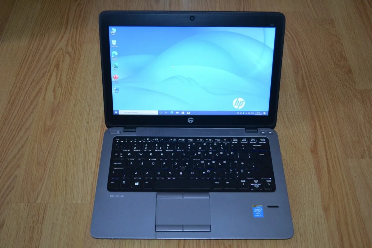 HP EliteBook 820 Core i5 Laptop + MS Office - Image 1