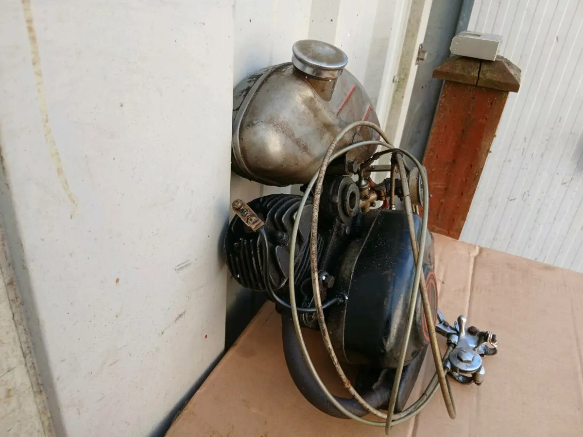 CYCLEMASTER ENGINE,TANK CARB,CABLES,AND LEVERS - Image 3