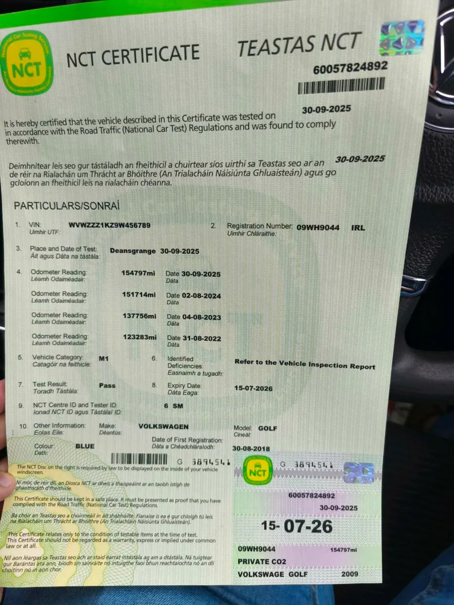 VW golf 6 09 1.4 - Image 1