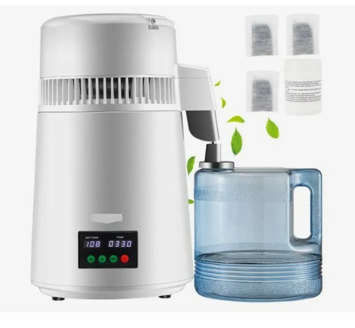 4L Water Distiller 1L/H Distilled Water - Image 1