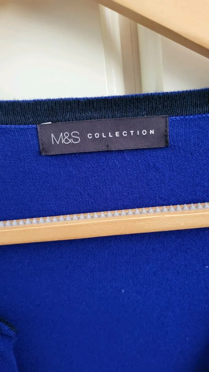 Royal blue cardigan from M & S - Image 1