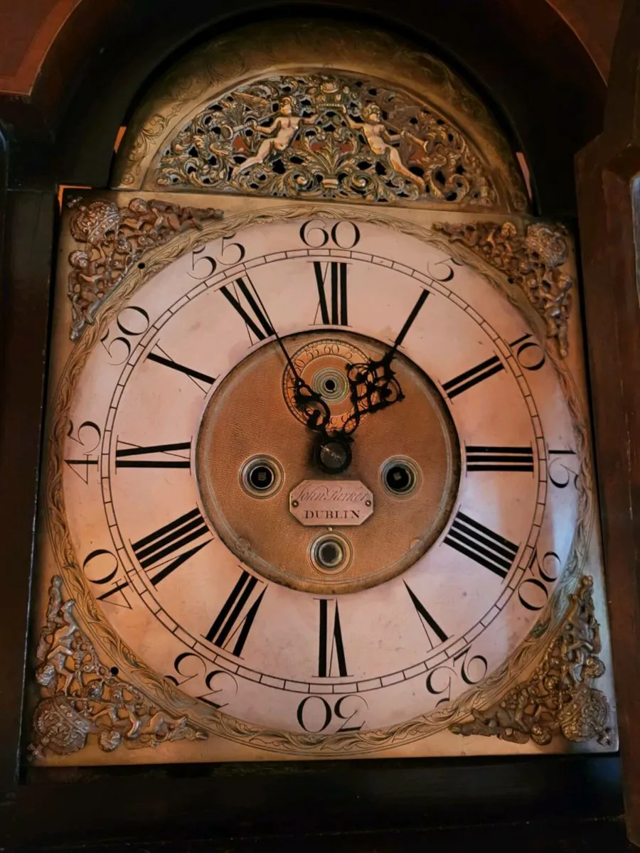 John parker longcase clock - Image 4