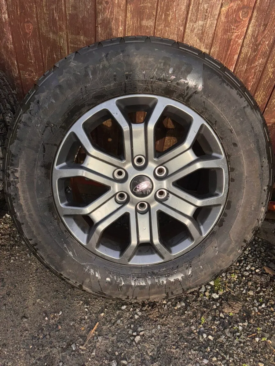 Ford ranger wildtrak alloys and tyres - Image 1