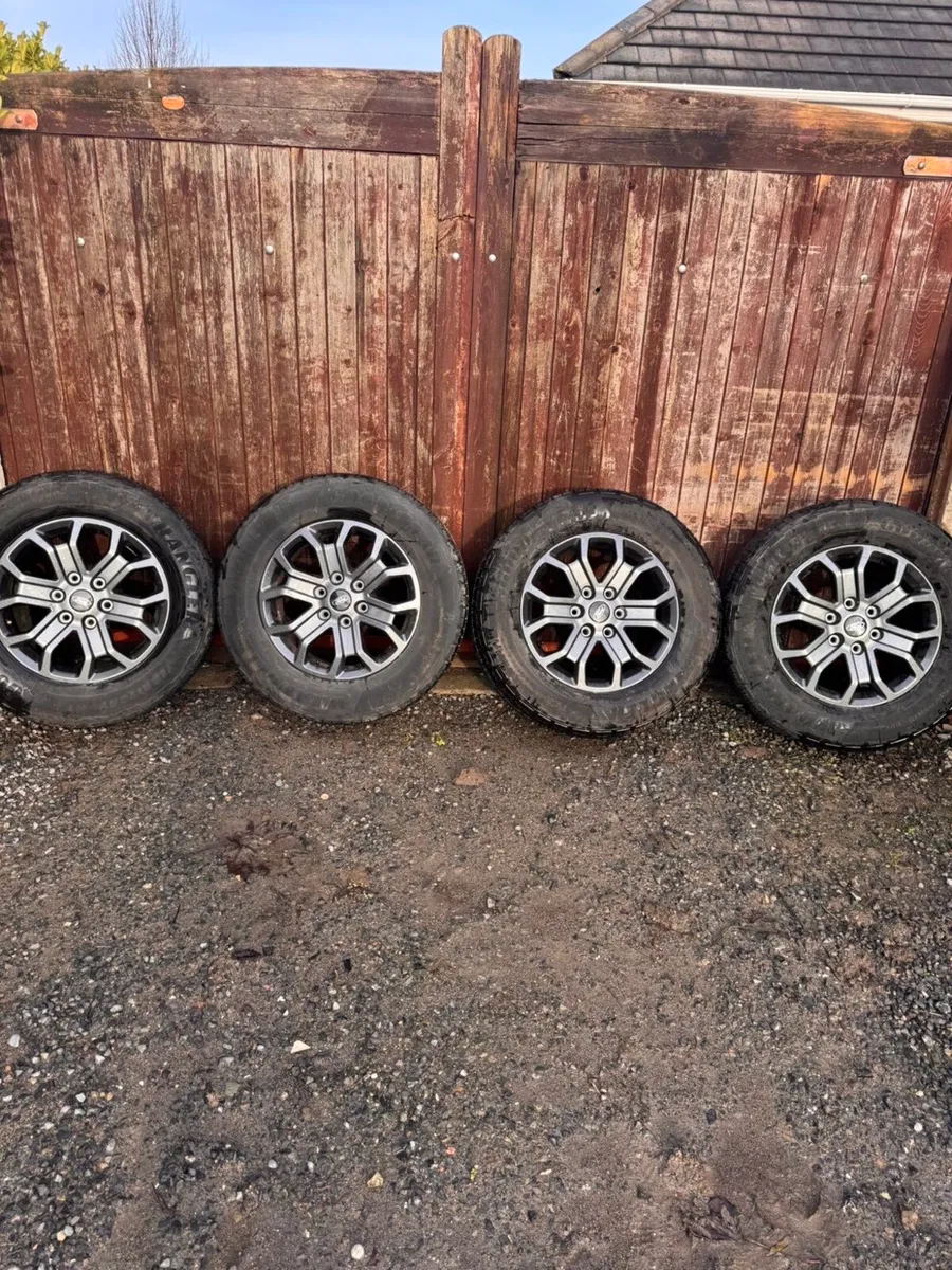 Ford ranger wildtrak alloys and tyres - Image 2