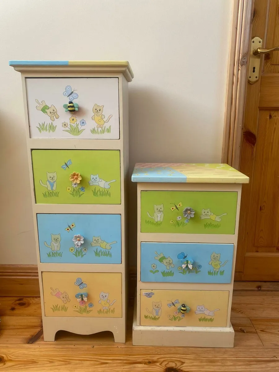 Two children's bedside locker - Image 1