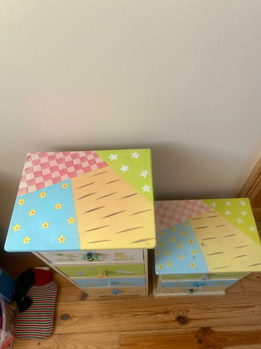 Two children's bedside locker - Image 2