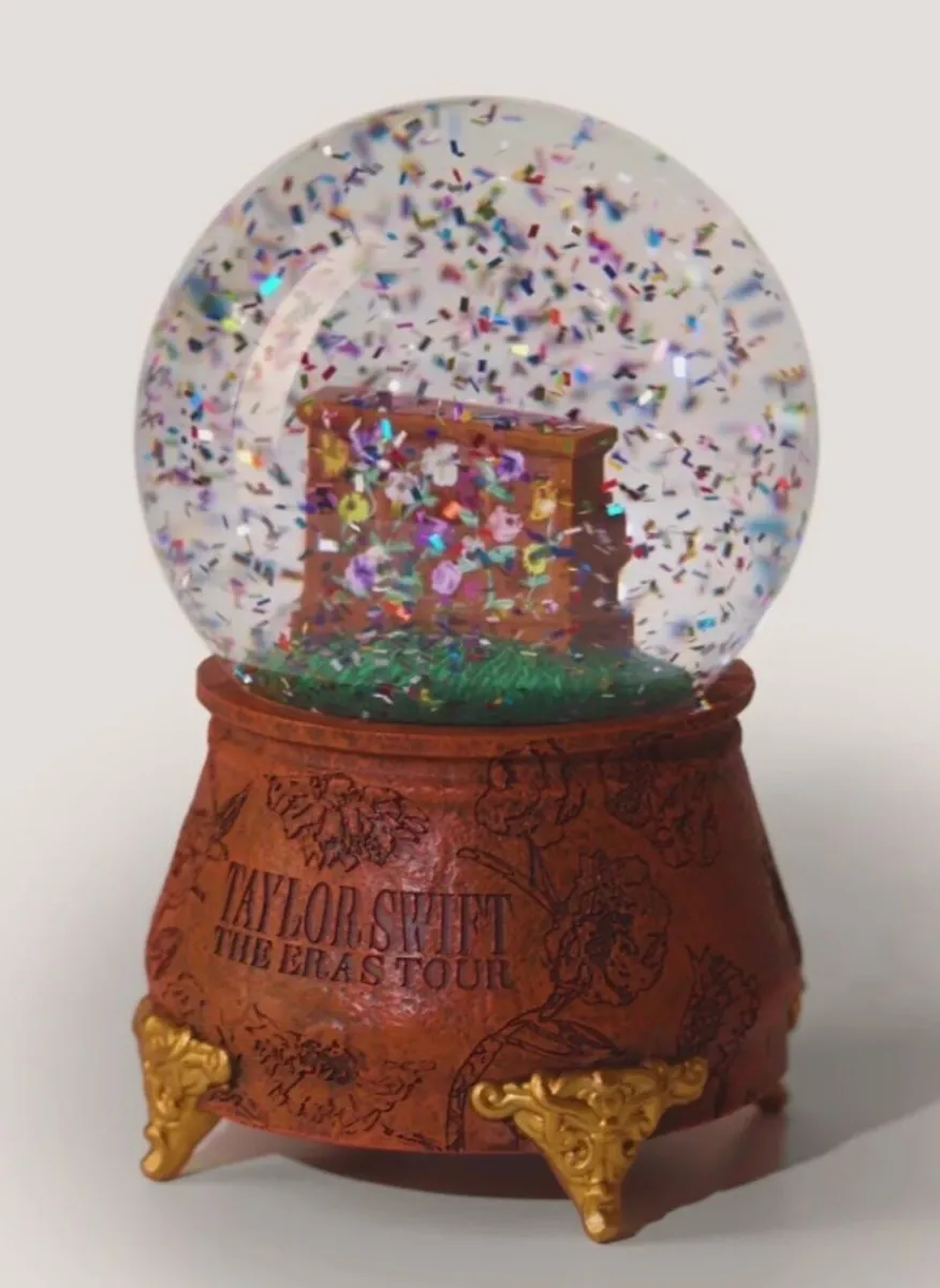 Taylor Swift Eras Tour Acoustic Piano Snowglobe - Image 1