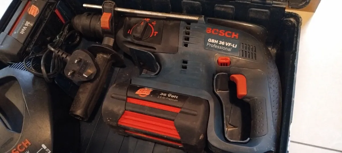 Bosch GBH 36 VF-LI Sds+3 Mode - Image 1