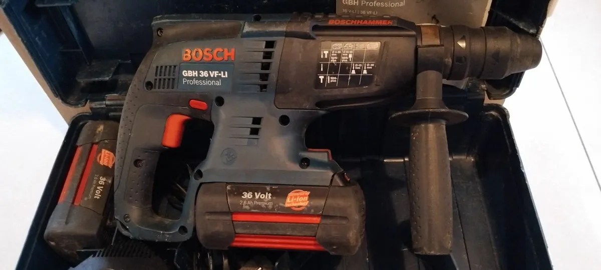 Bosch GBH 36 VF-LI Sds+3 Mode - Image 4