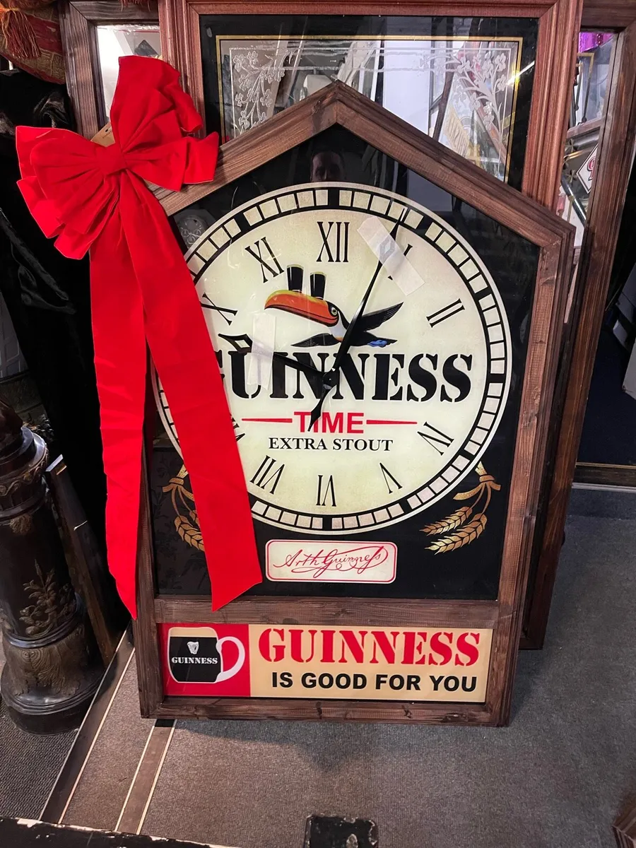 Large Guinness clock 🎄🎄🎄 - Image 1