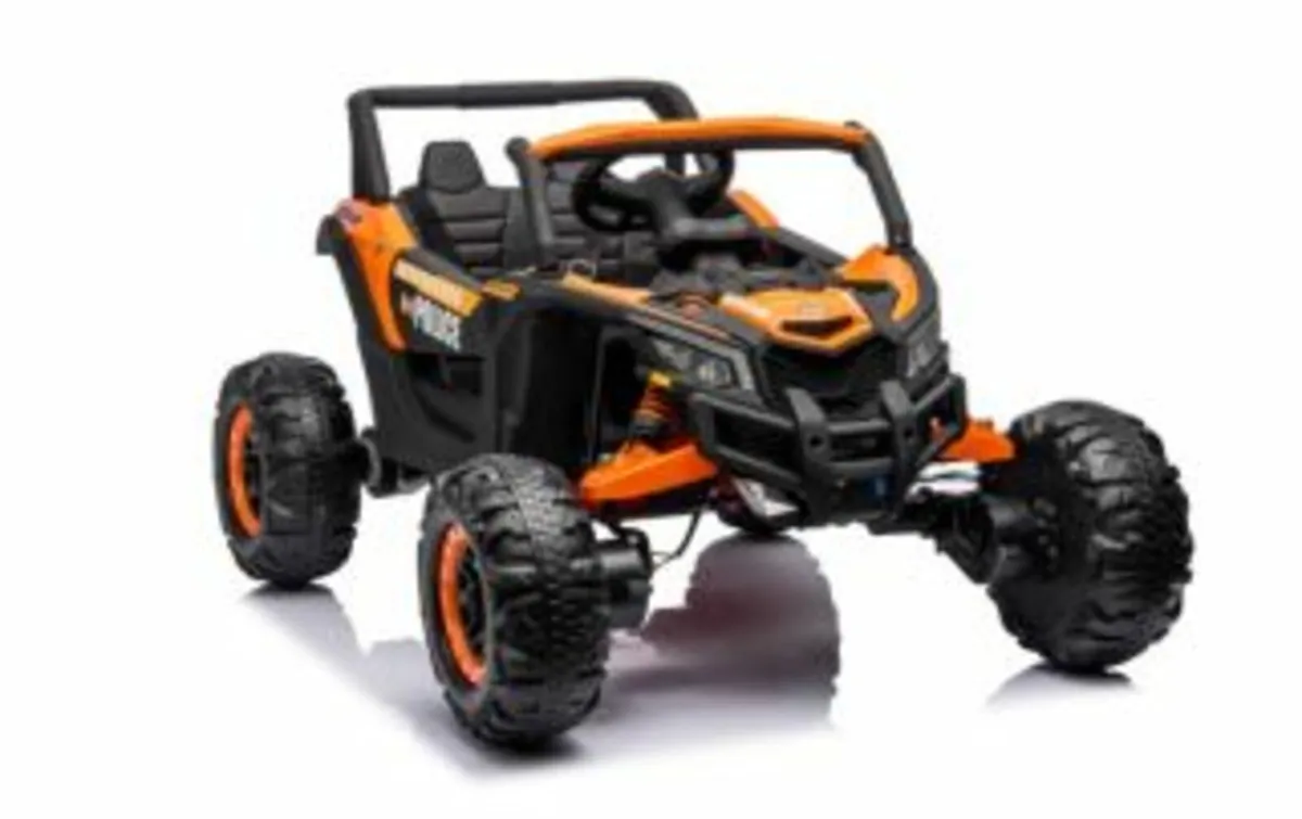 12V UTV Ride on Kids Toy Orange - Image 1